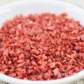 Granul strawberi kering beku yang sihat
